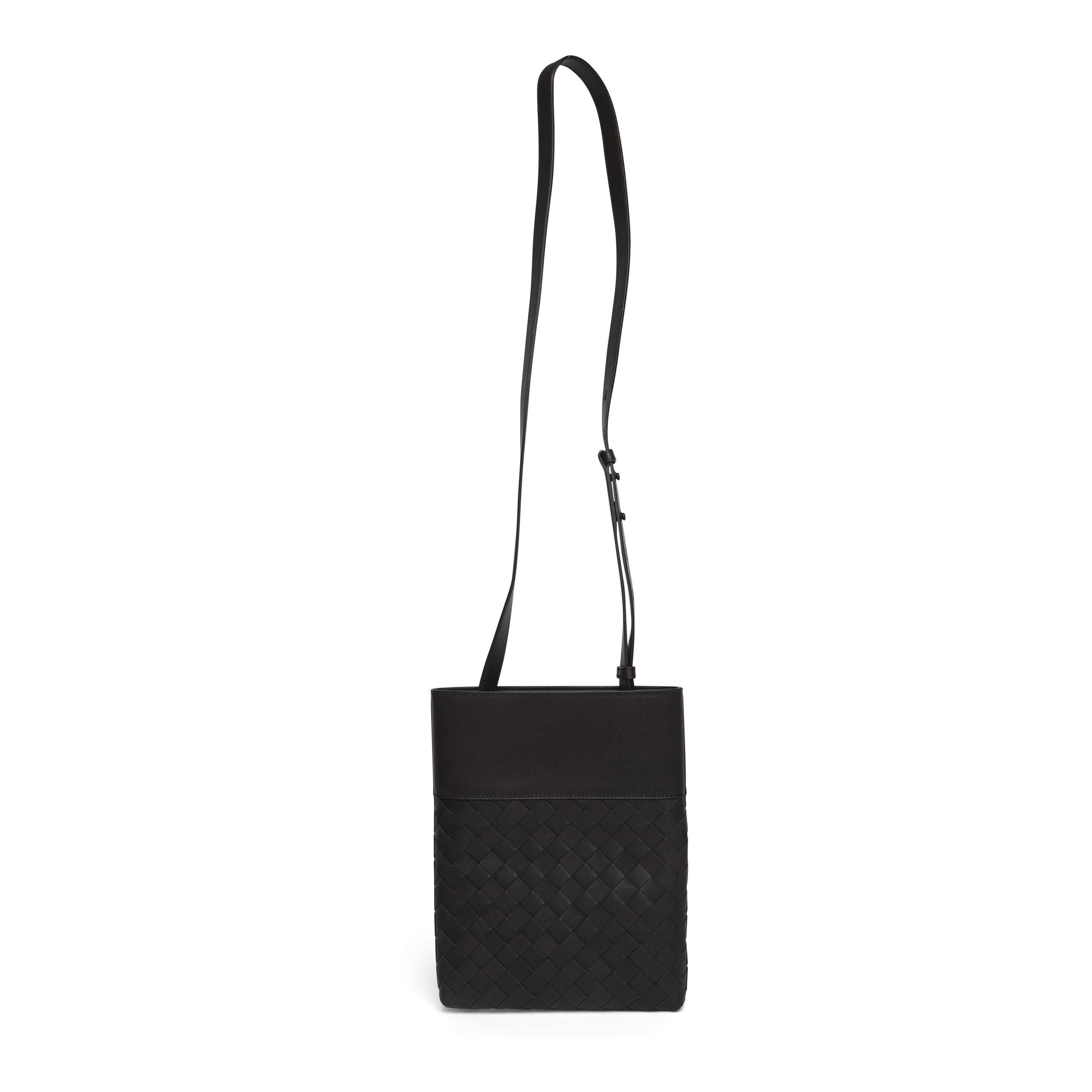Bottega Veneta Bottega Veneta Intrecciato Small Leather Cross-Body Bag