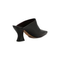 Bottega Veneta Chunky-Heel Almond-Toe Mules