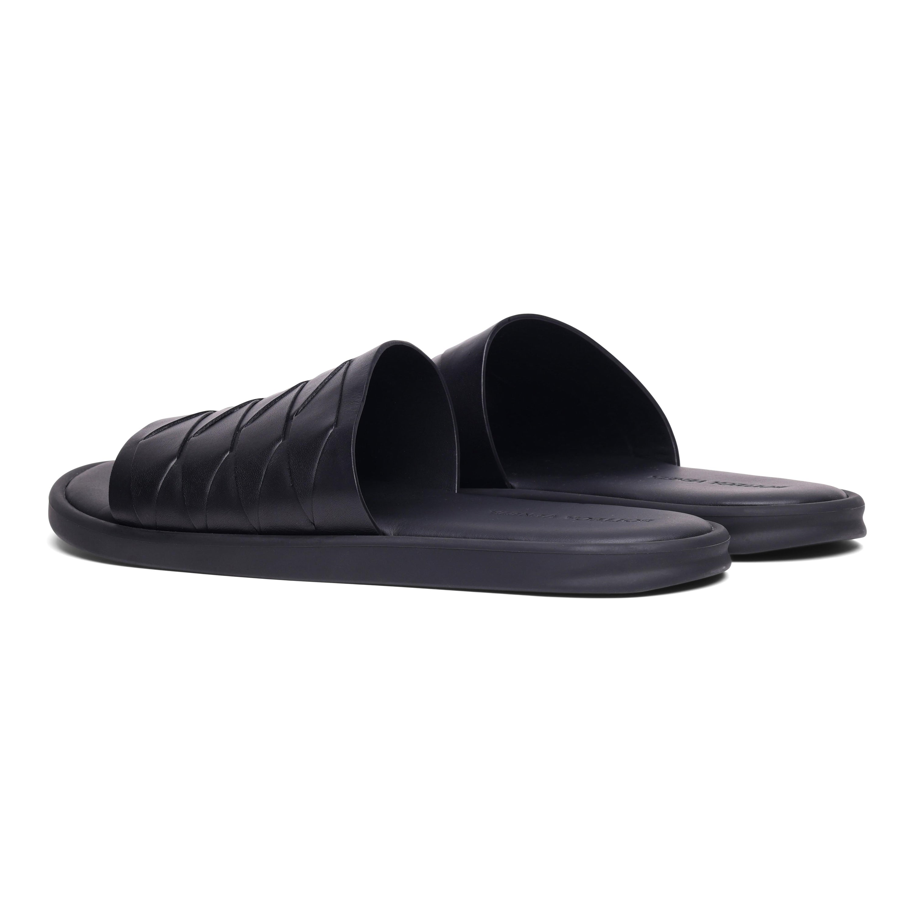 Bottega Veneta Intrecciato Slide Sandals