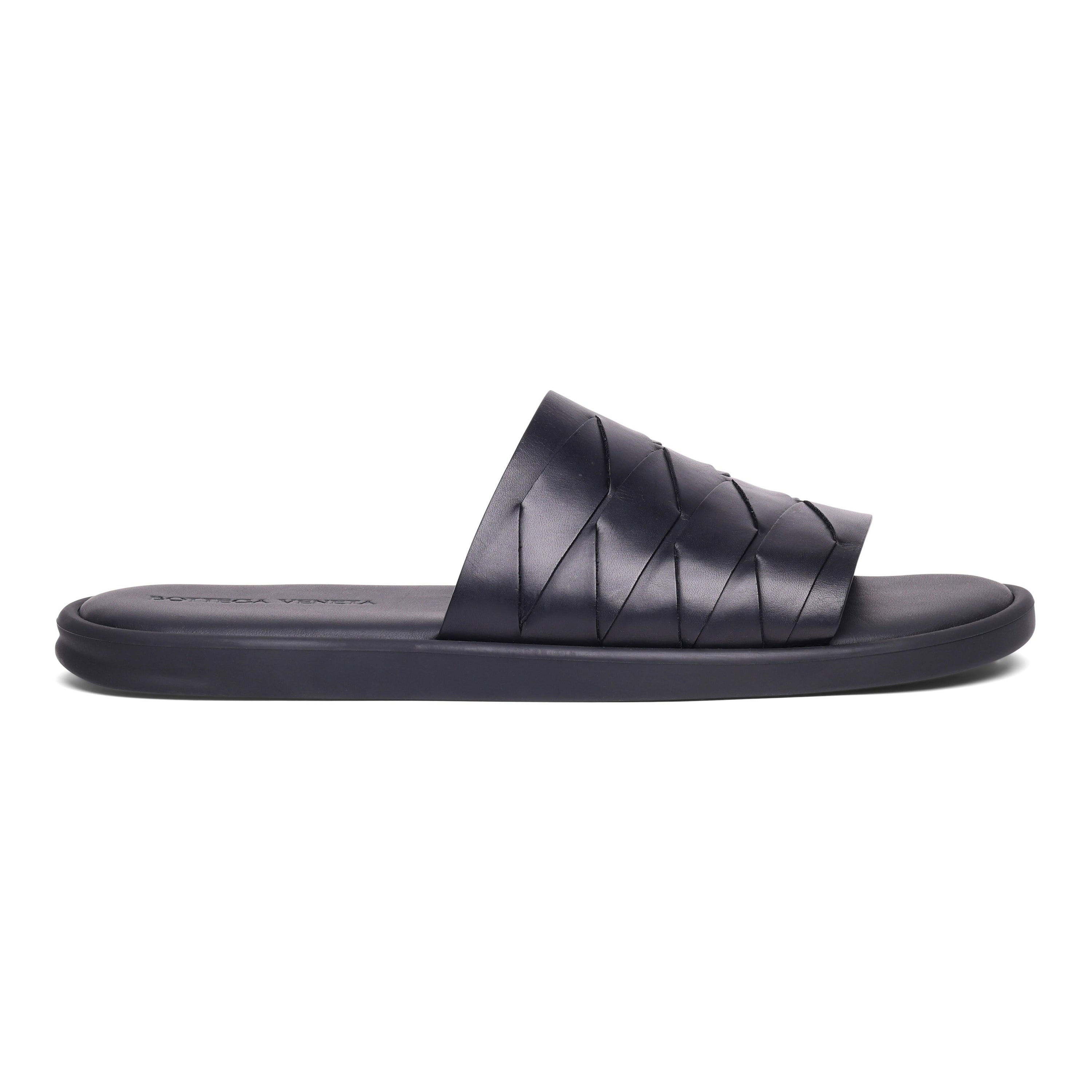 Bottega Veneta Intrecciato Slide Sandals