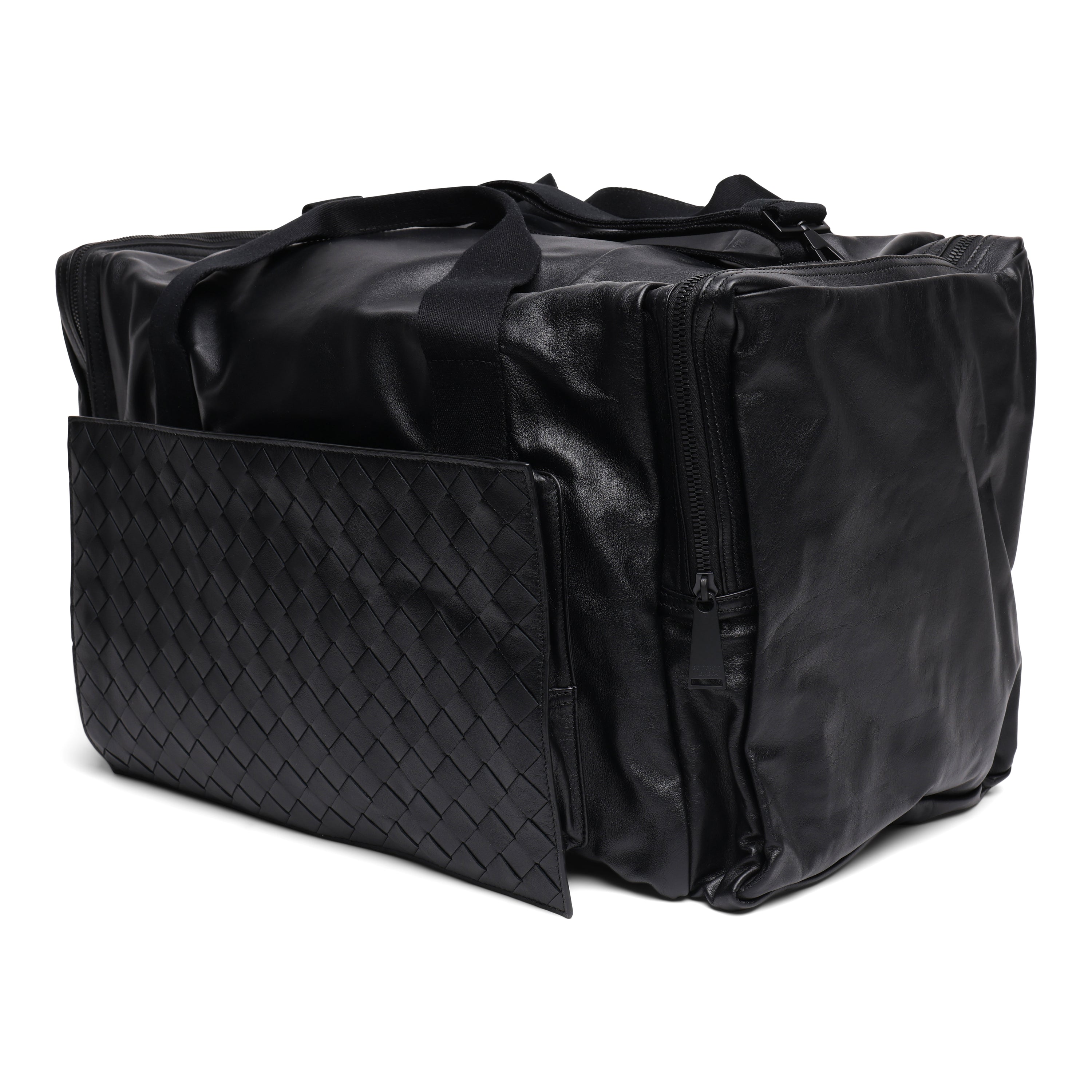 Bottega Veneta Men's Leather Duffle Bag