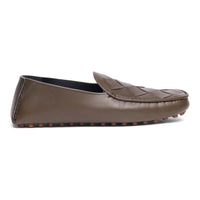 Bottega Veneta Bottega Veneta Leather Intrecciato Driving Slippers