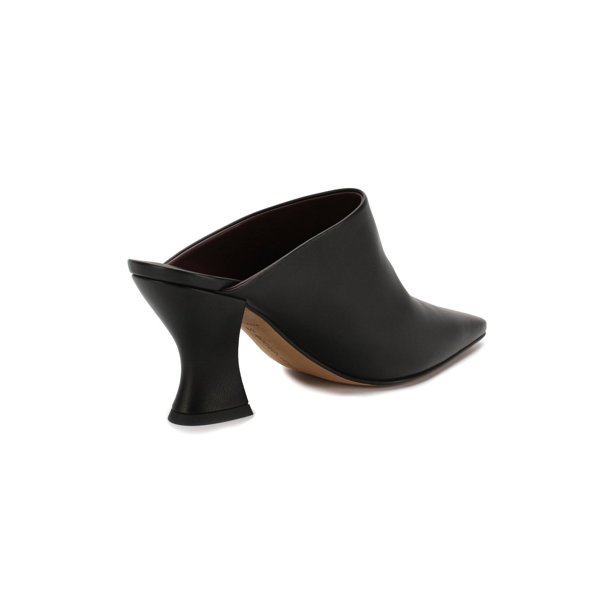 Bottega Veneta Chunky-Heel Almond-Toe Mules