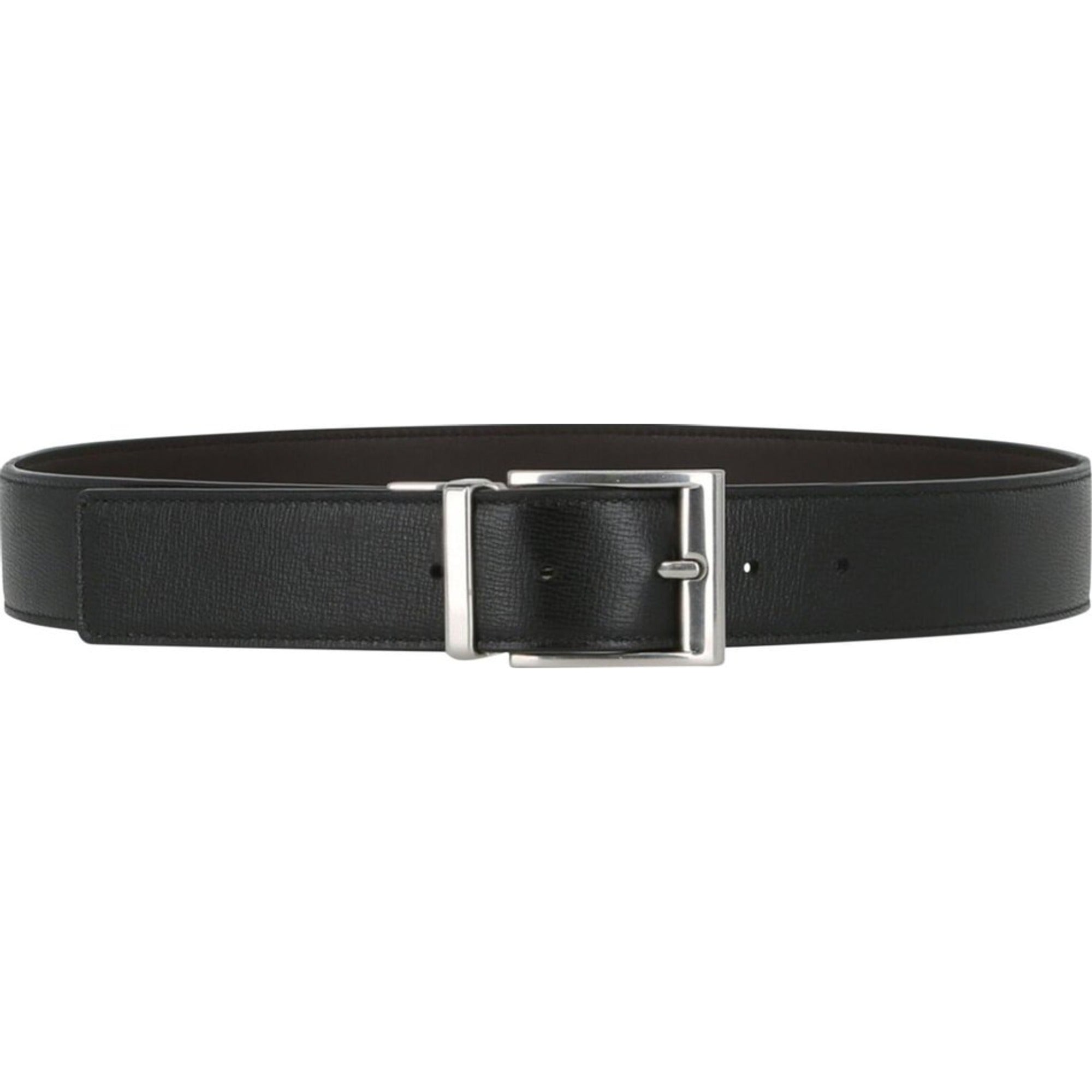 Bottega Veneta Leather Belt 120 Black