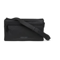 Bottega Veneta Leather Messenger Crossbody Bag