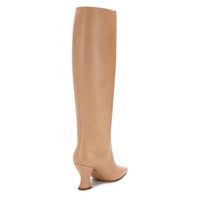Bottega Veneta Bottega Veneta Almond Toe Leather Boots