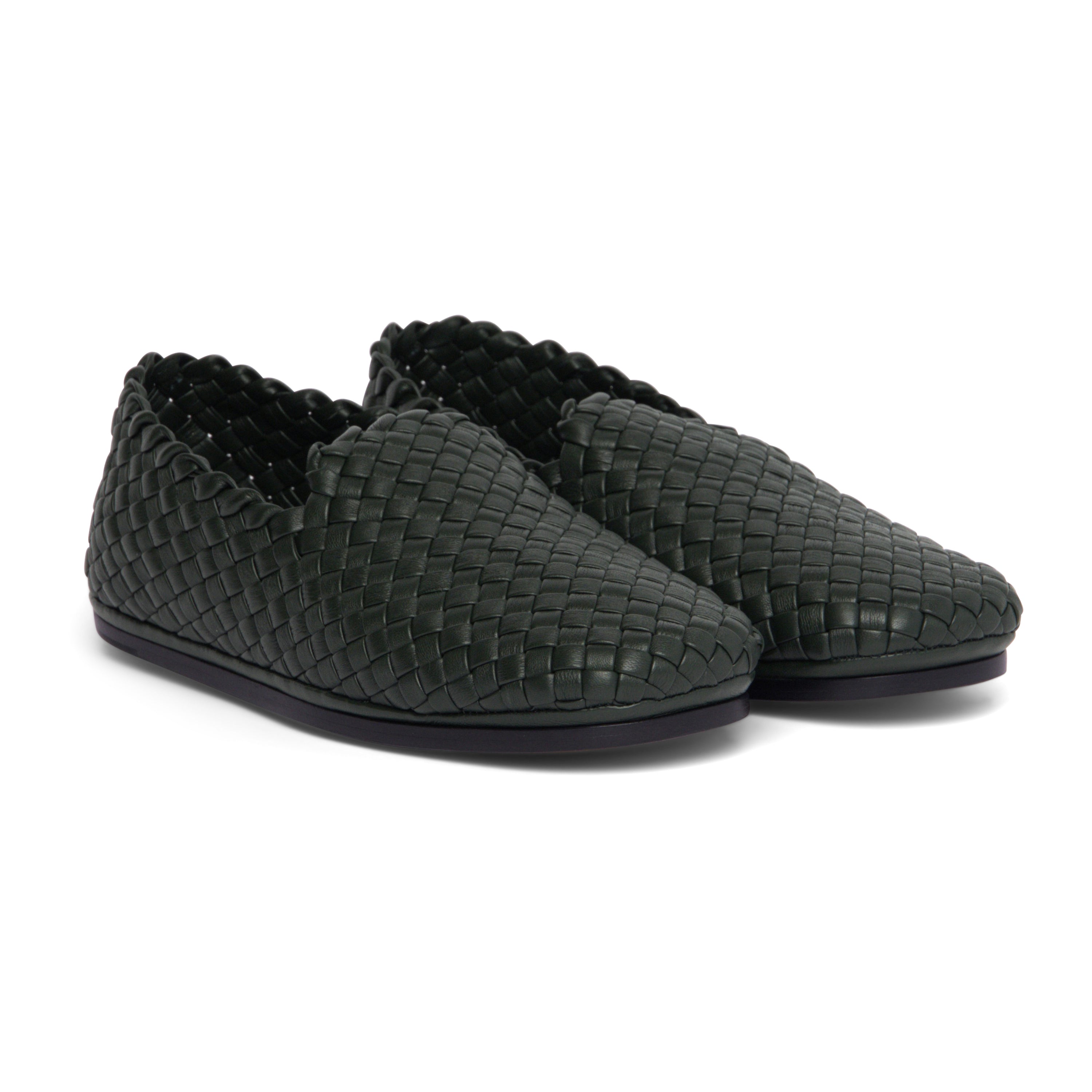 Bottega Veneta Nappa Intrecciato Loafers