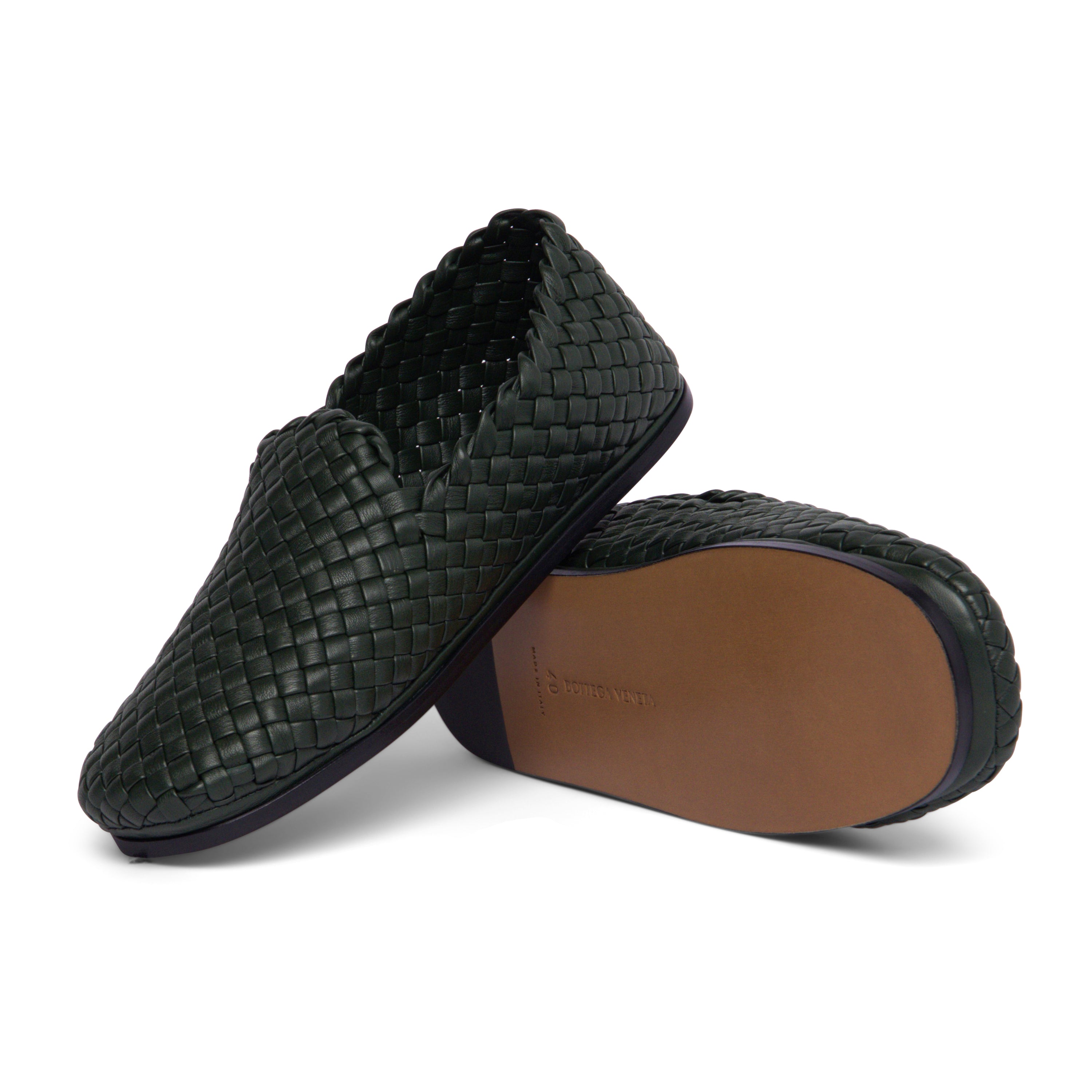 Bottega Veneta Nappa Intrecciato Loafers