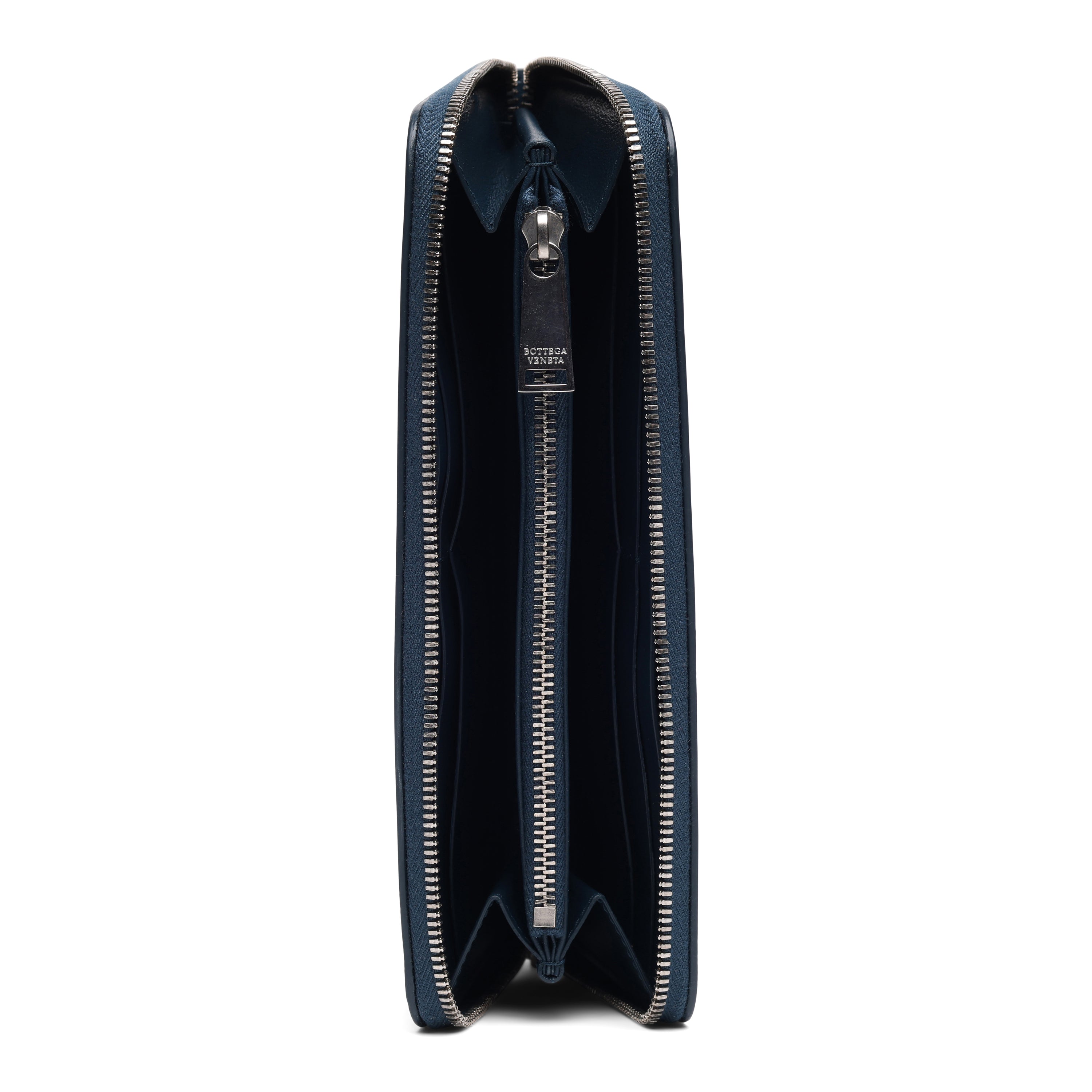 Bottega Veneta Leather Continental Zip Around Wallet
