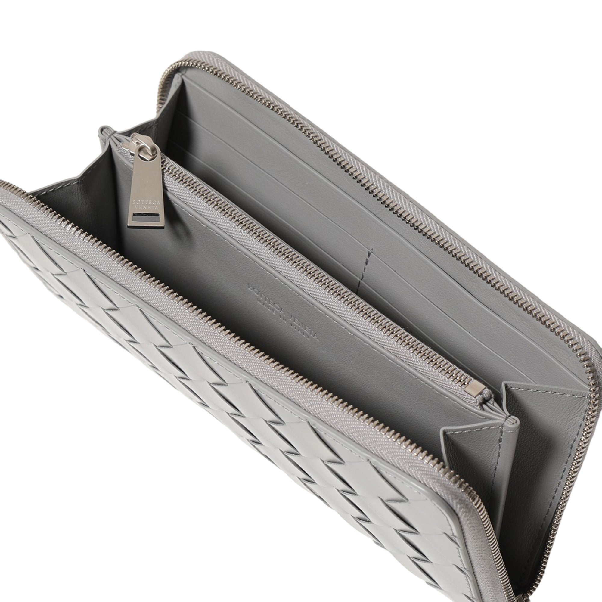 Bottega Veneta Bottega Veneta Intrecciato Zipper Wallet