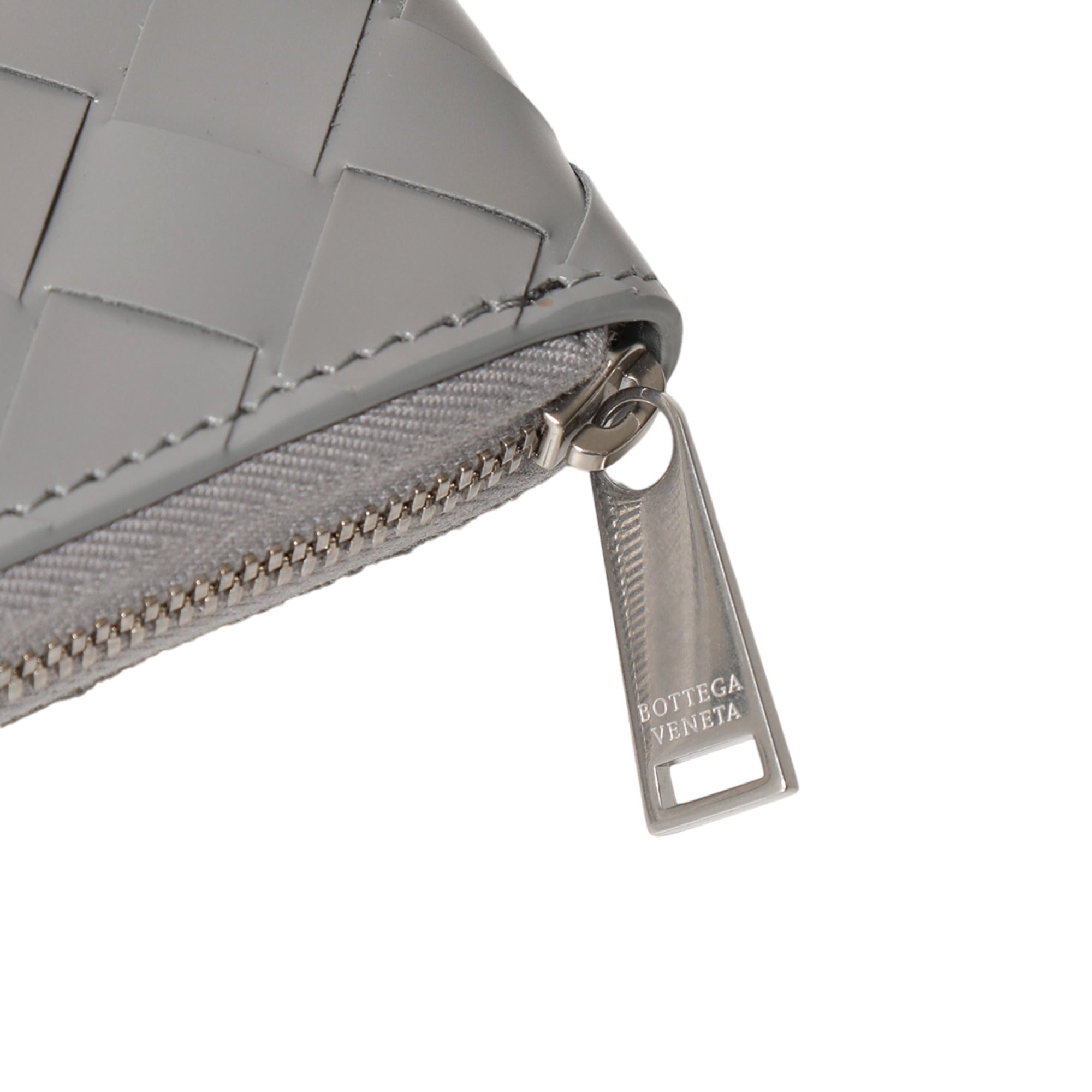 Bottega Veneta Bottega Veneta Intrecciato Zipper Wallet