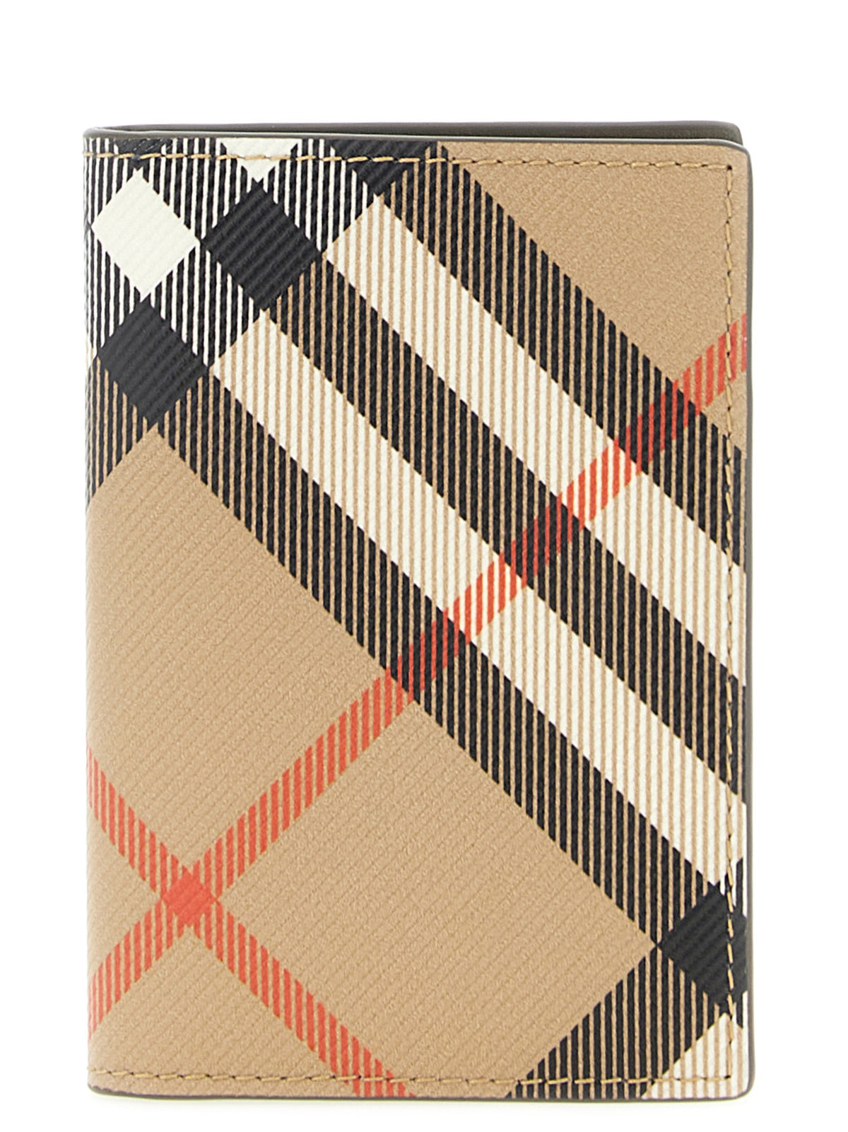 Burberry Men Check Card Holder