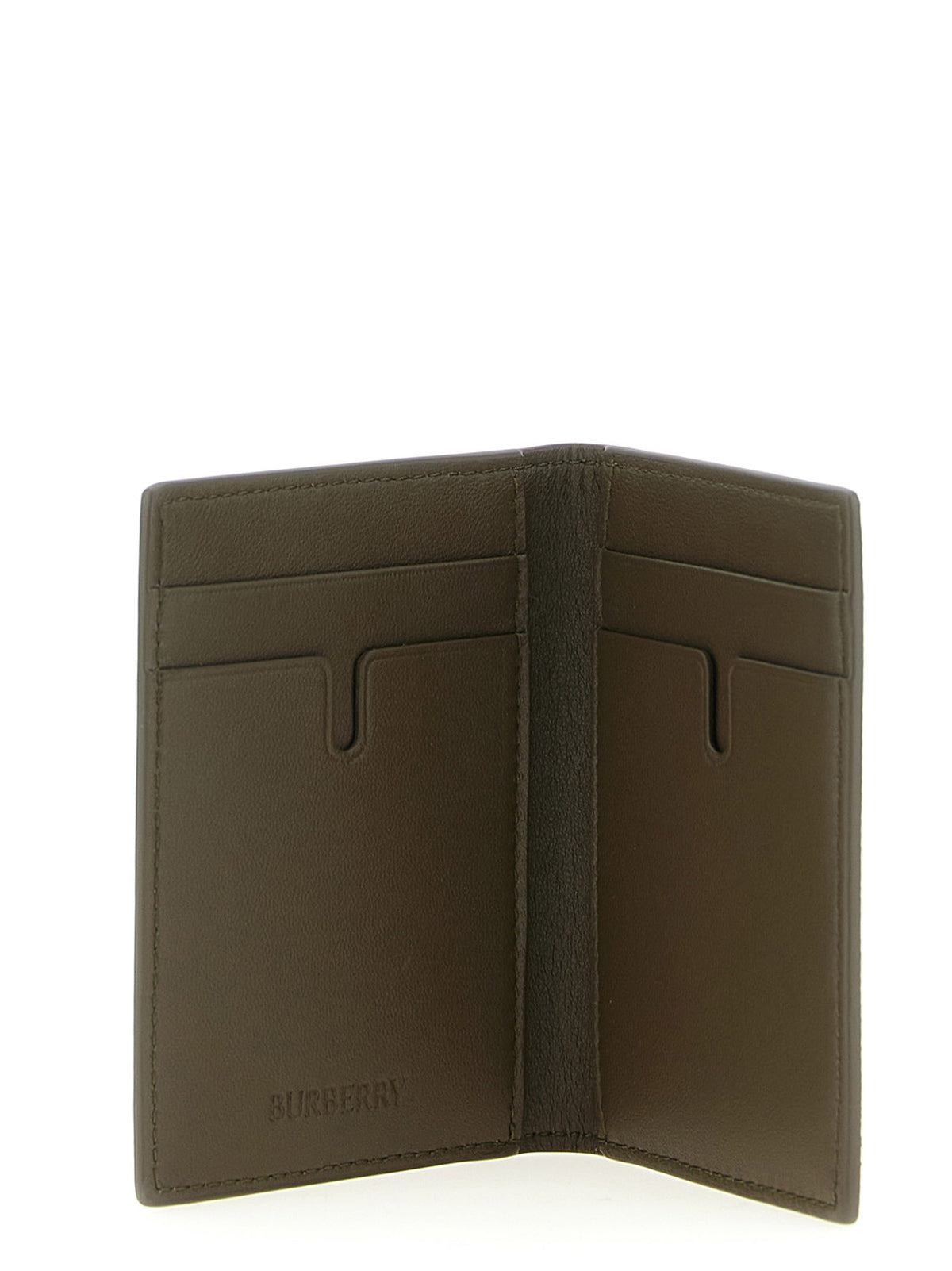 Burberry Men Check Card Holder