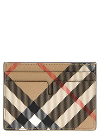 BURBERRY Burberry Men Check Card Holder