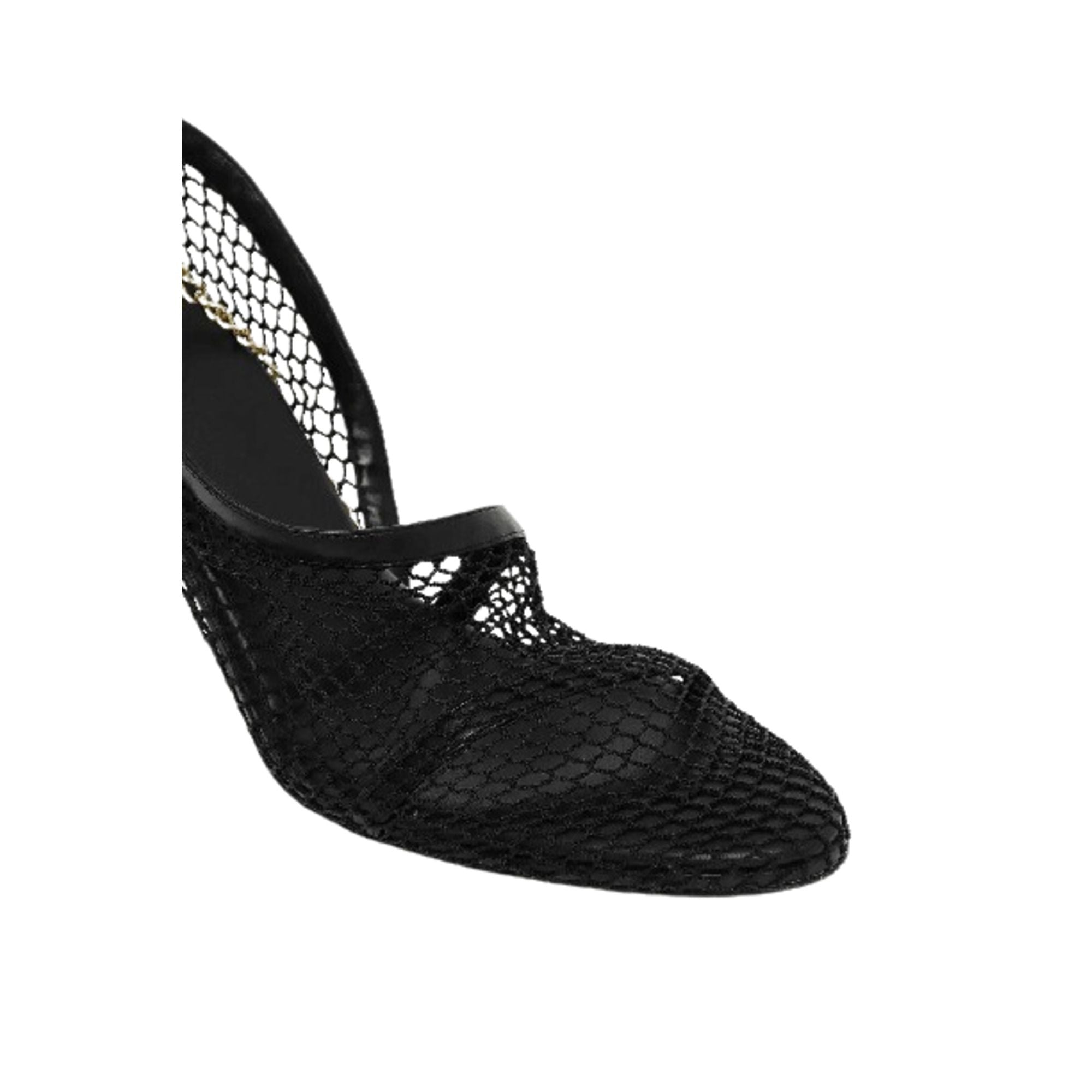 Bottega Veneta Chain-Trimmed 100Mm Mesh Sandals