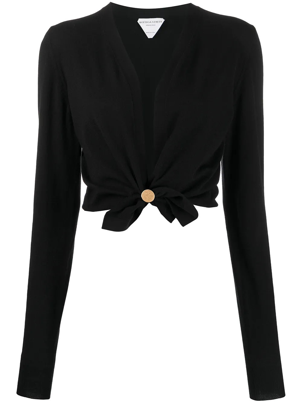 Bottega Veneta Twisted Cropped Cardigan