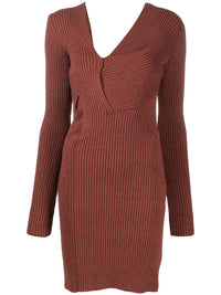 Bottega Veneta Cut-Out Knitted Dress