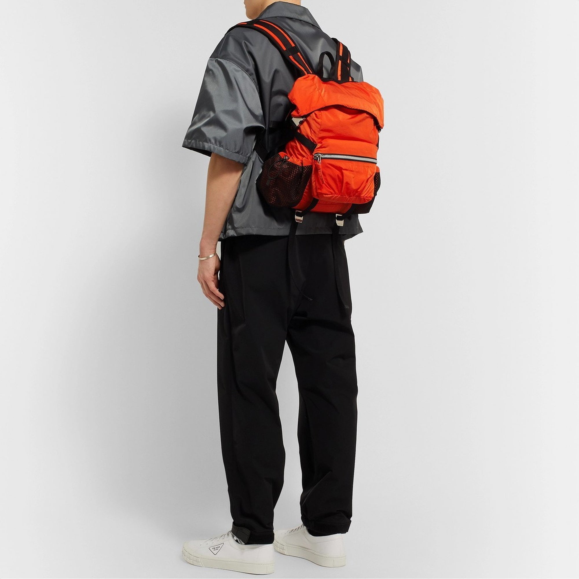 Bottega Veneta Paper Touch Nylon Mini Backpack