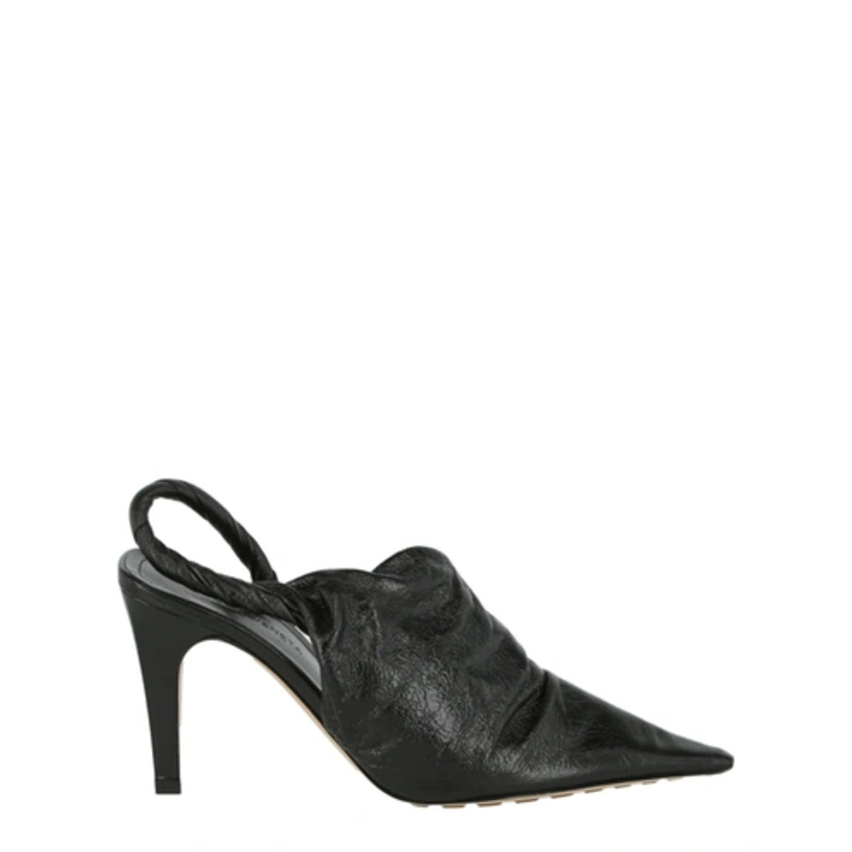 Bottega Veneta Bv Point Leather Pumps