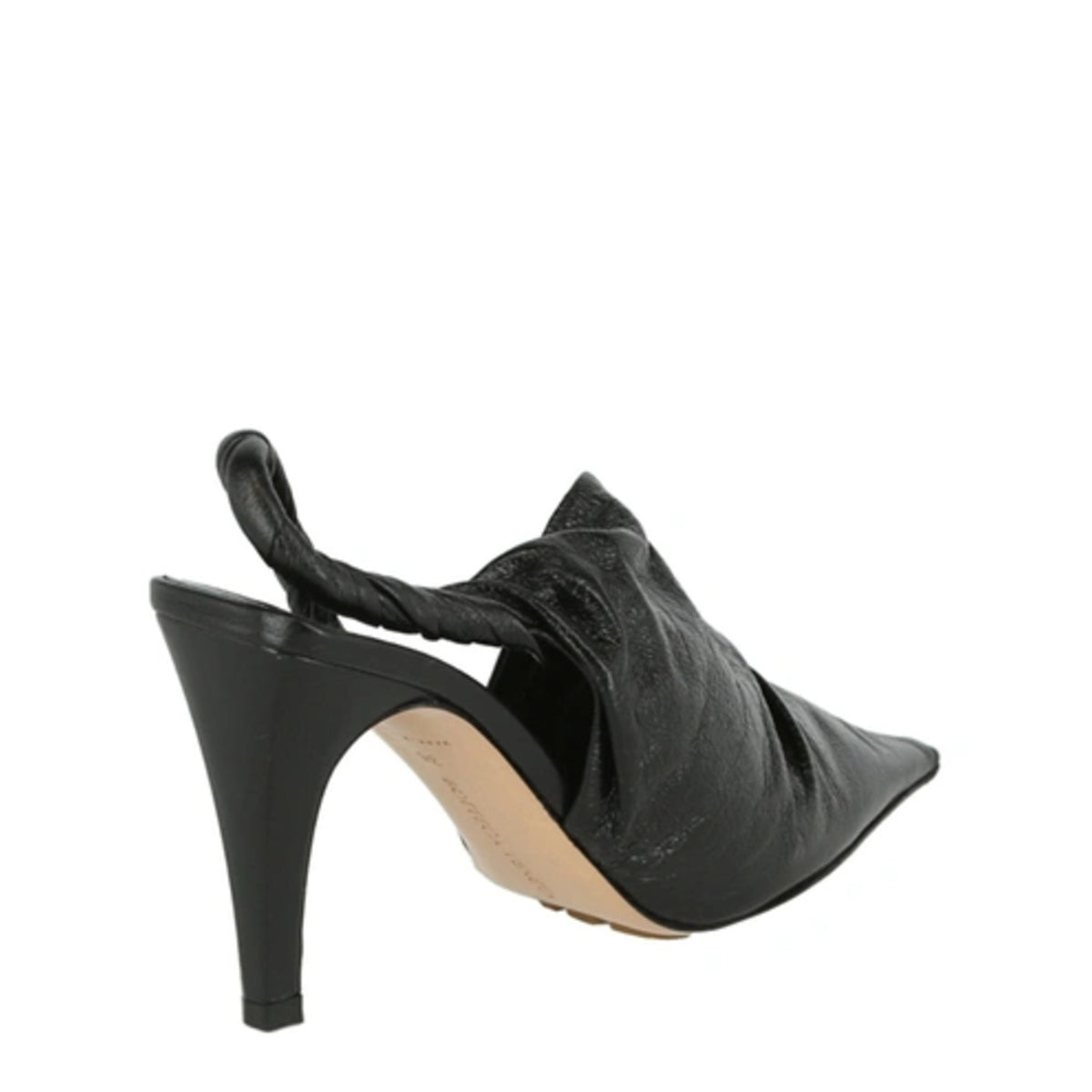 Bottega Veneta Bv Point Leather Pumps