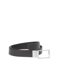 Bottega Veneta Reversible Textured Leather Belt