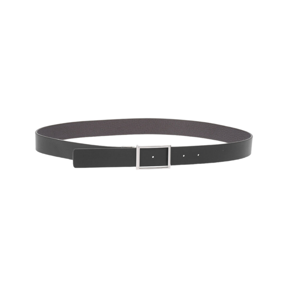 Bottega Veneta Leather Belt - Black