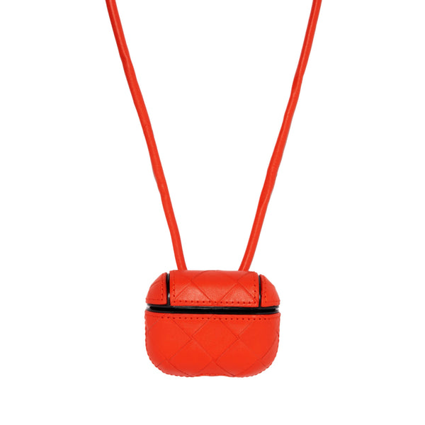 Bottega Veneta Intrecciato AirPods Pro Case - Orange – Bluefly