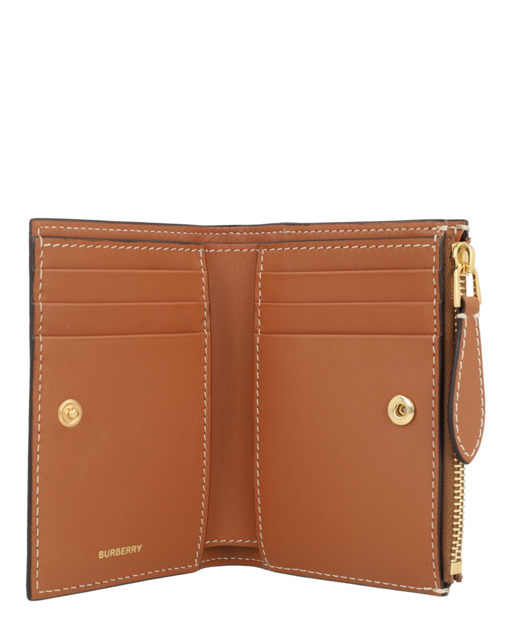 Burberry Burberry Womens LS Small Check Bifold Wallet DFC