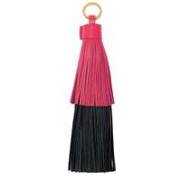 Bottega Veneta Lambskin Leather Tassel Key Charm
