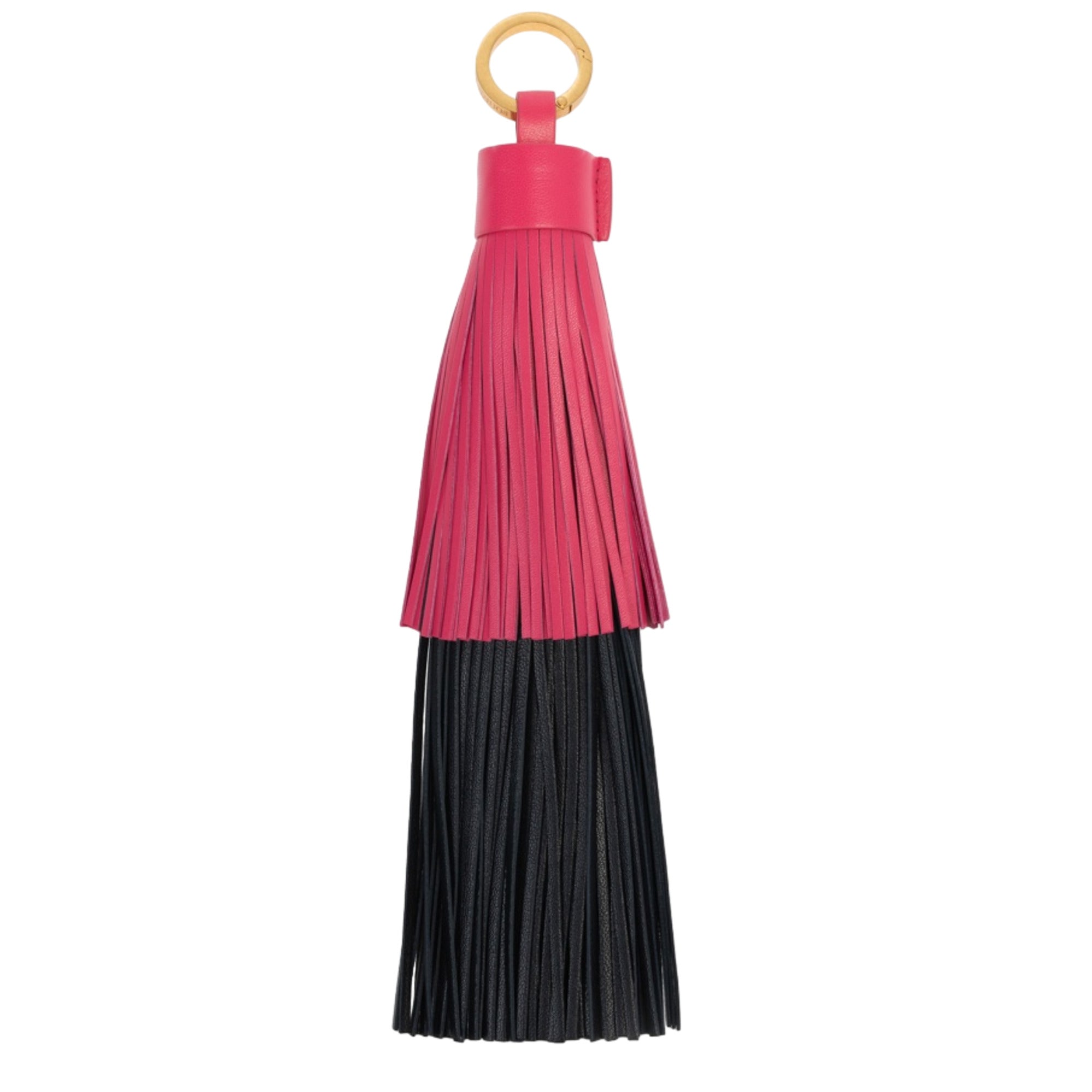 Bottega Veneta Lambskin Leather Tassel Key Charm