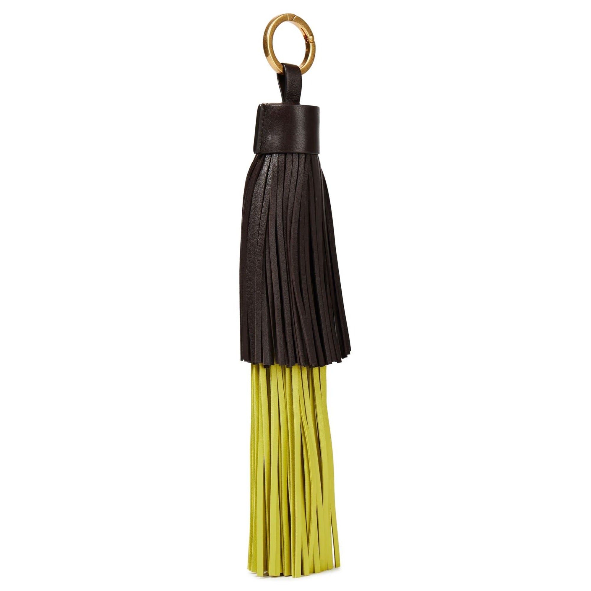 Bottega Veneta Lambskin Leather Tassel Key Charm