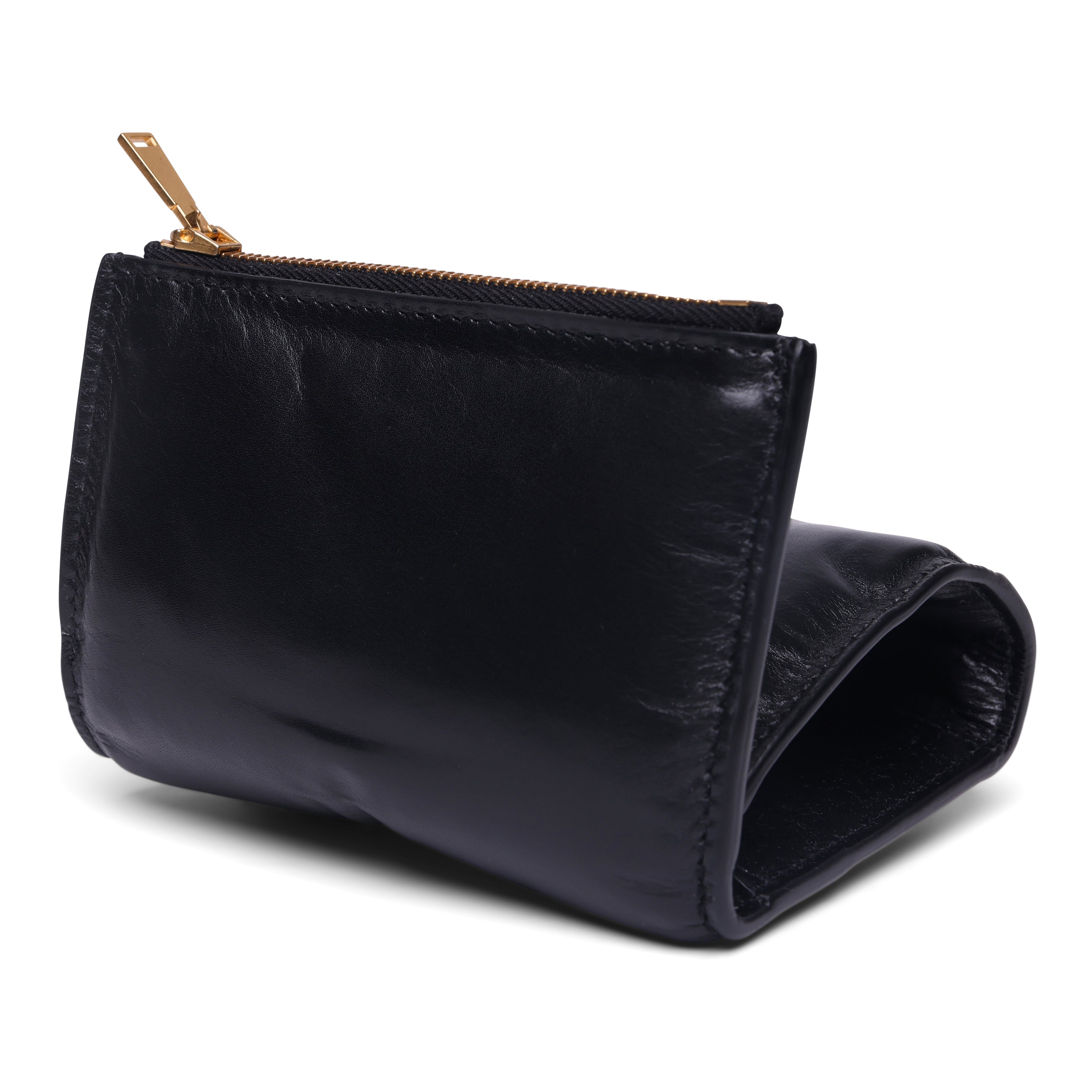 Bottega Veneta Bottega Veneta Black Leather Wallet