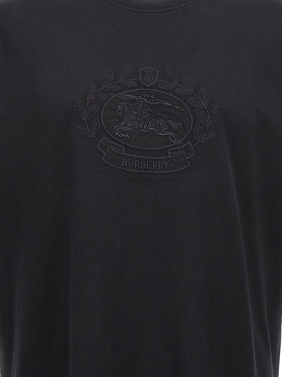 BURBERRY Burberry Men Logo Embroidery T-Shirt