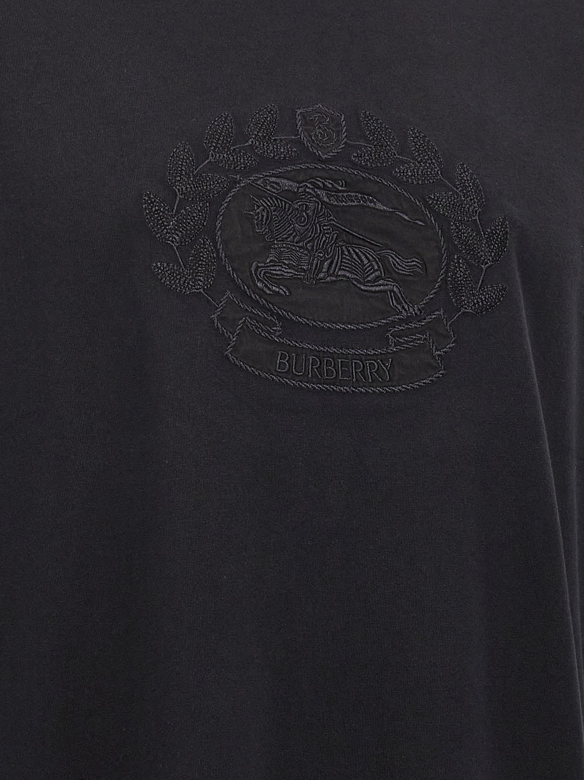 BURBERRY Burberry Men Logo Embroidery T-Shirt