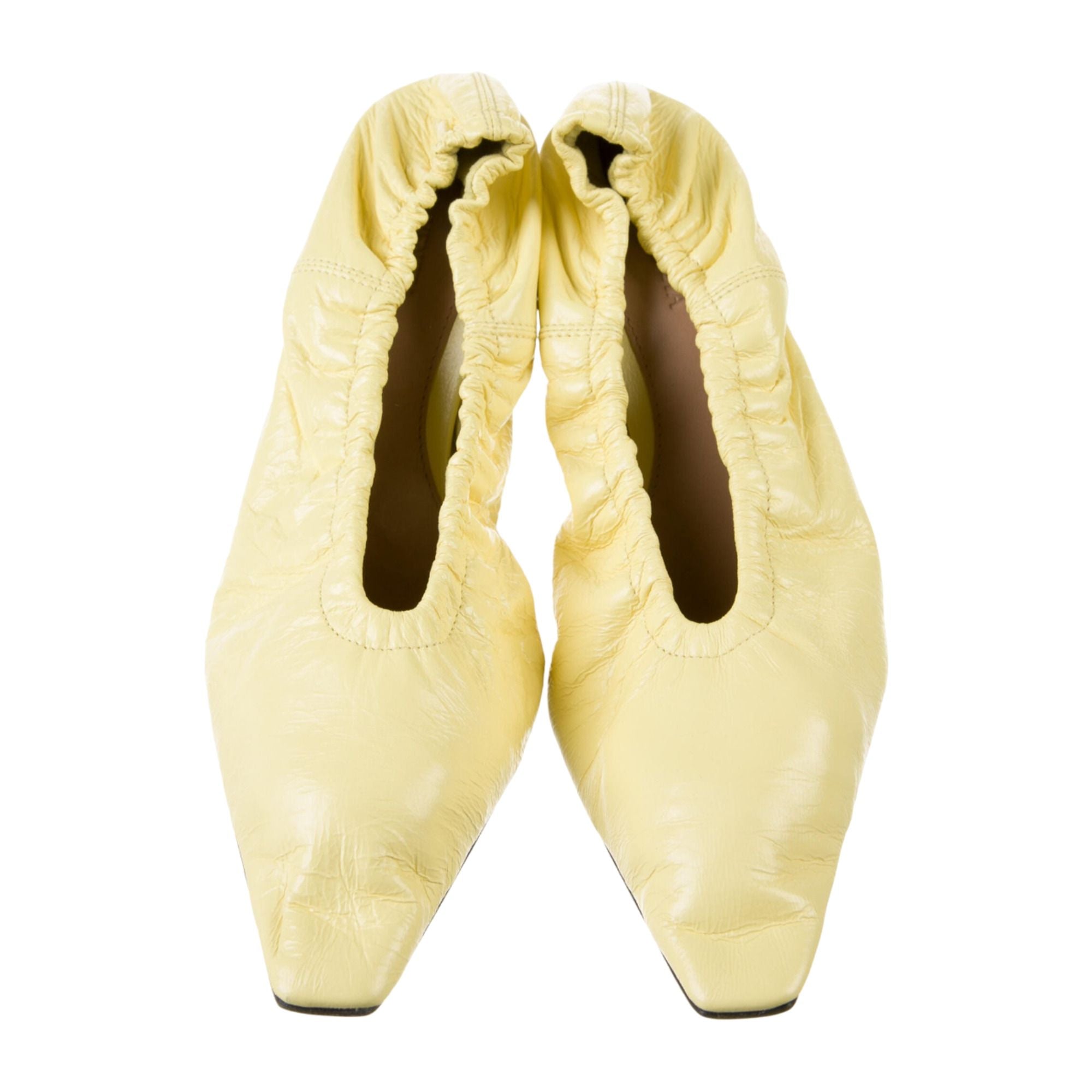 Bottega Veneta Almond Toe Elasticated 75Mm Pumps