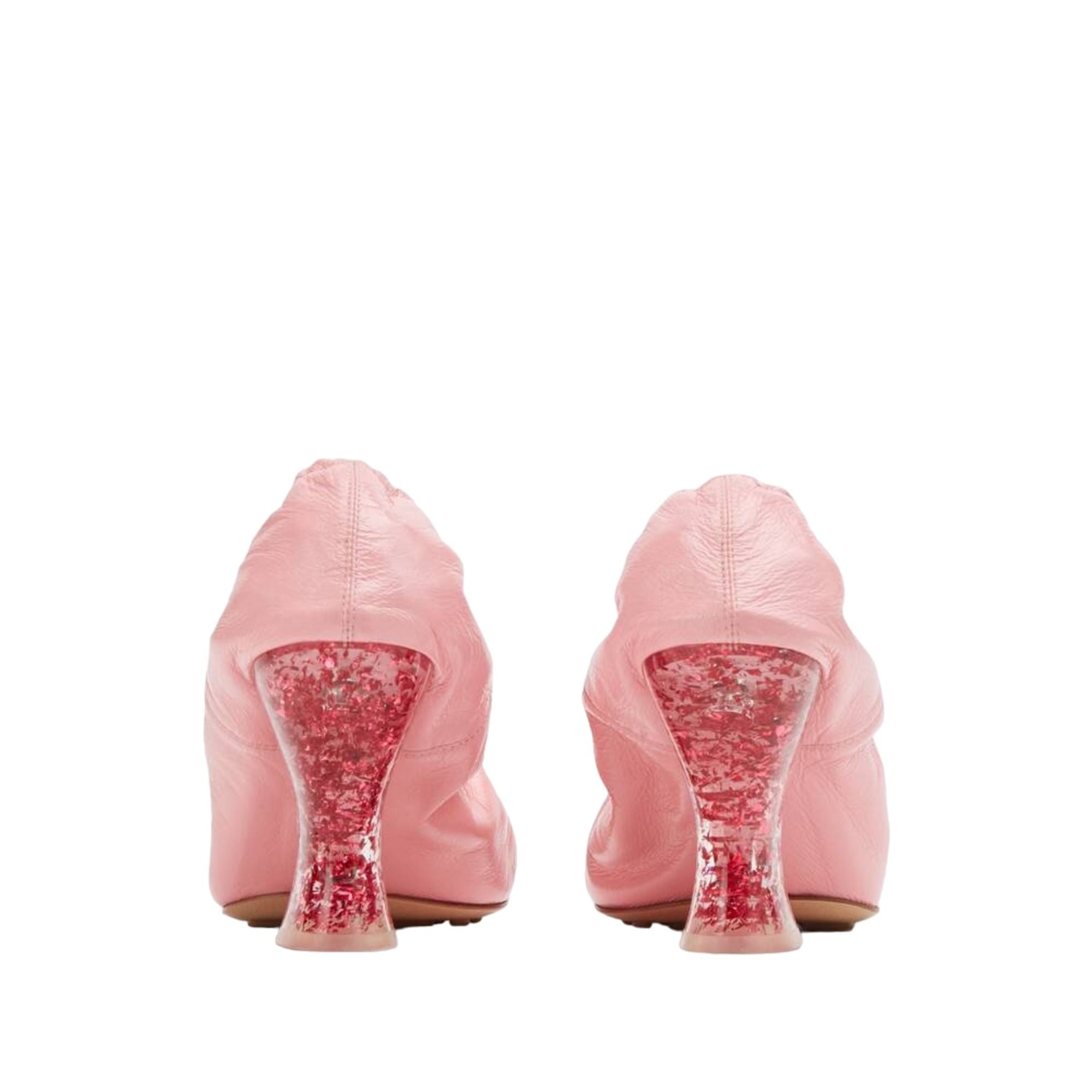 Bottega Veneta Transparent Embellished 75Mm Heel Pumps
