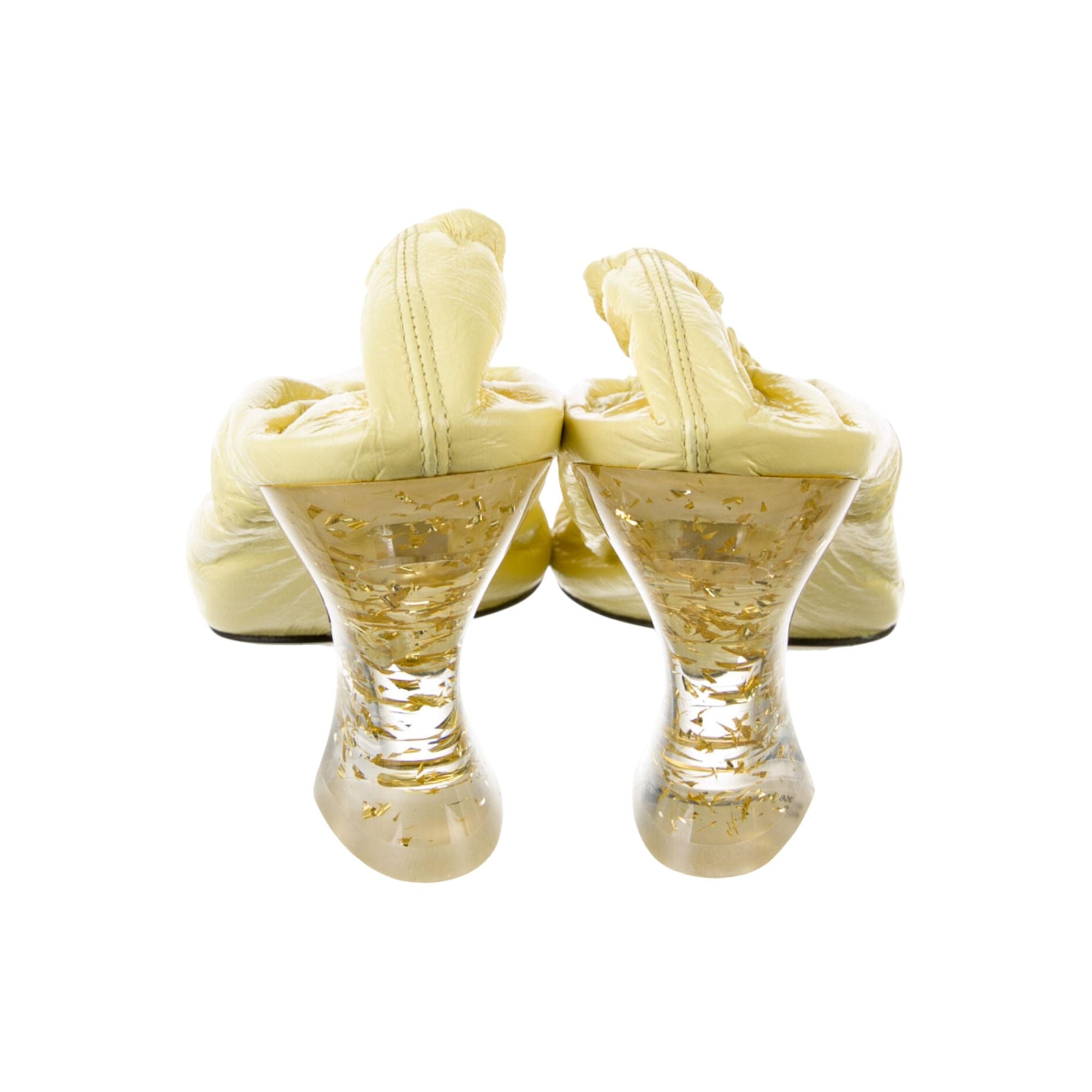 Bottega Veneta Almond Toe Elasticated 75Mm Pumps
