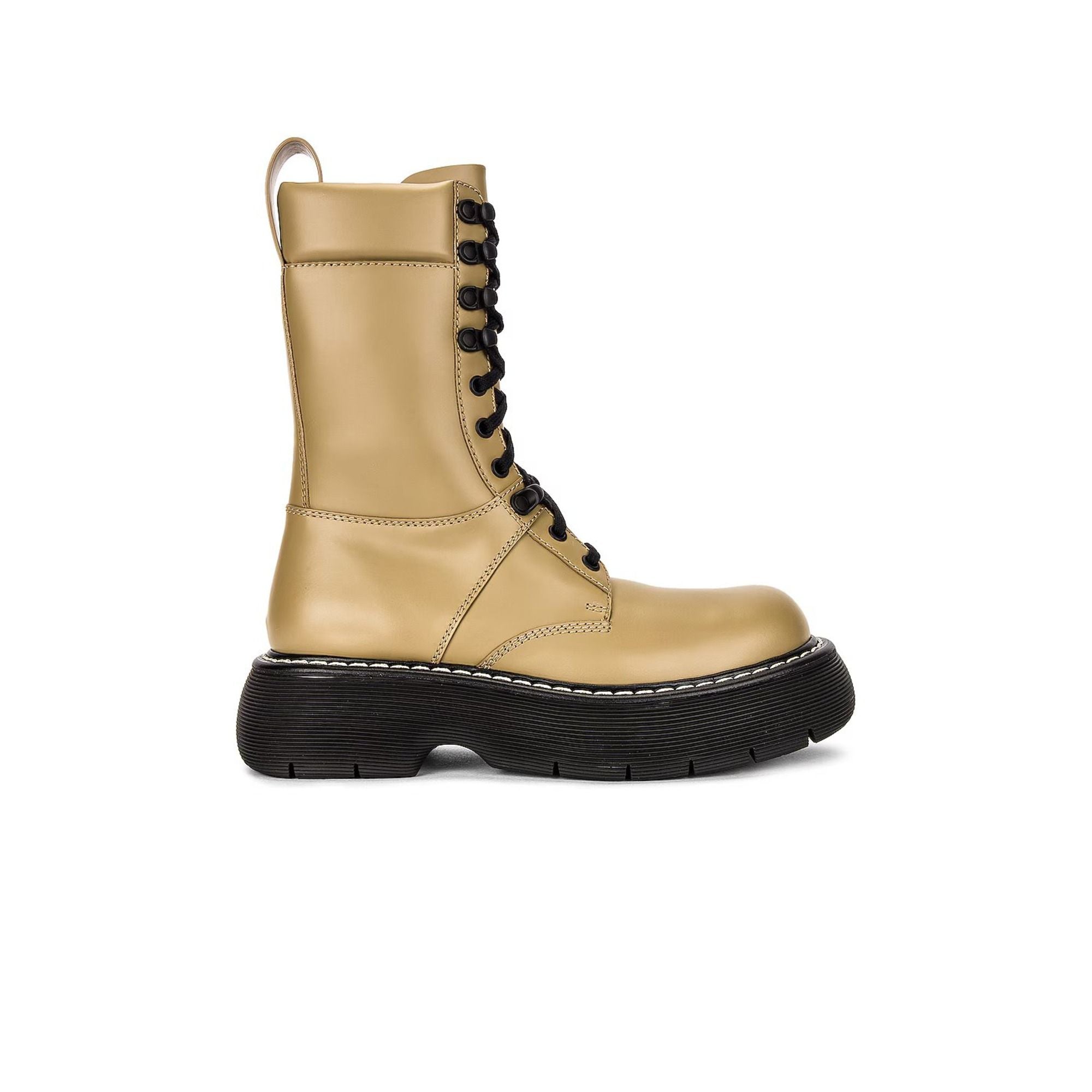 Bottega Veneta Bounce Lace-Up Combat Boots