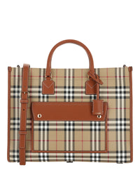 Burberry Womens Medium Freya Tote