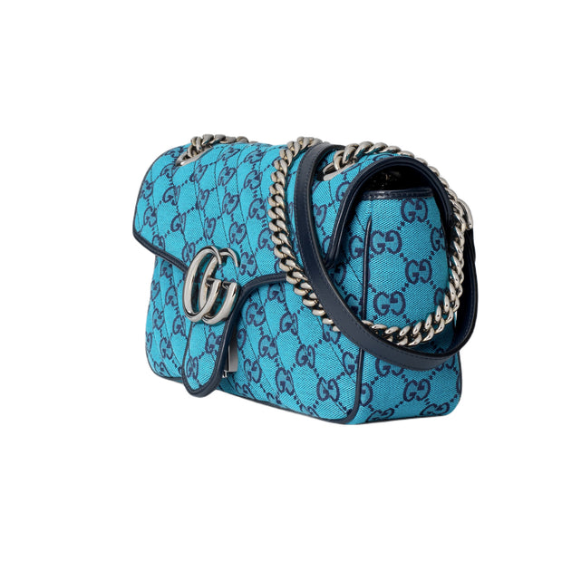 Gucci GG Marmont Small Canvas Shoulder Bag