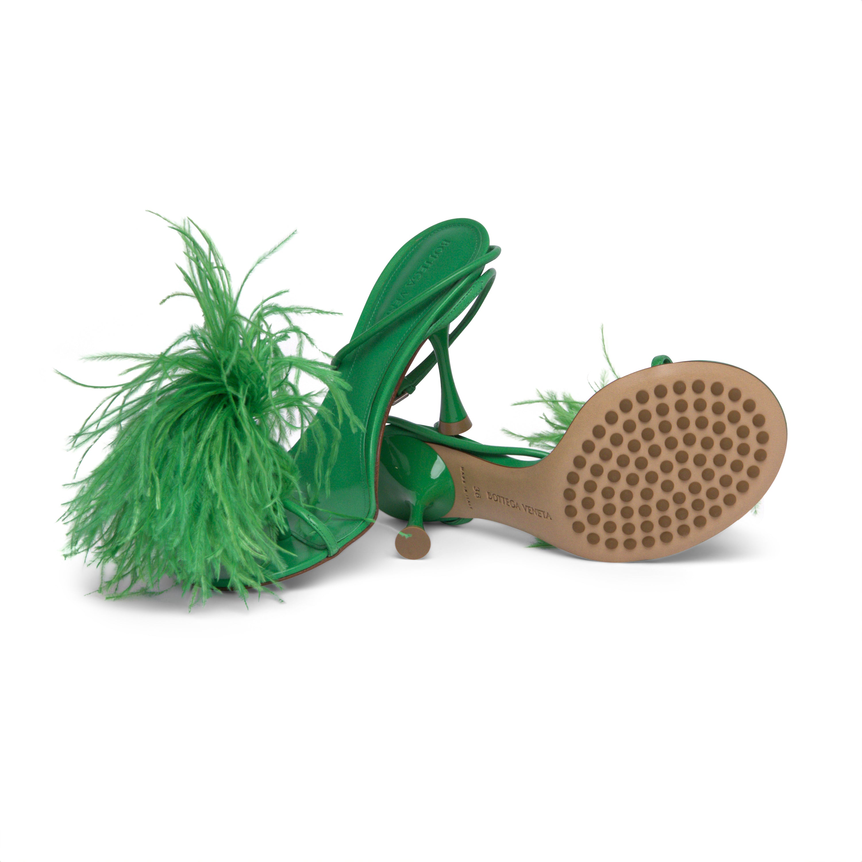 Bottega Veneta Bottega Veneta Feather Dot Sandals