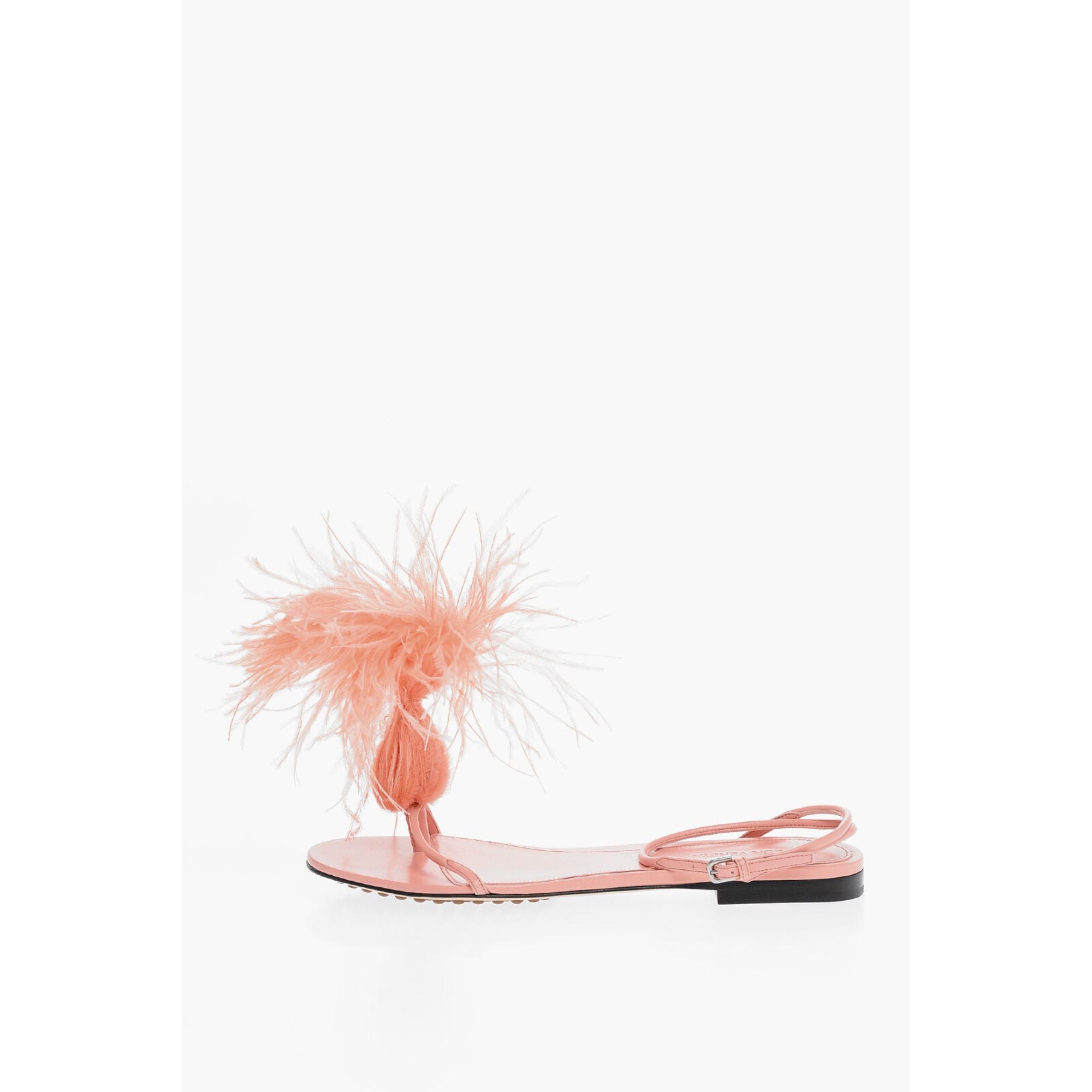 Bottega Veneta Feather Dot Flat Sandals