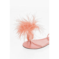 Bottega Veneta Feather Dot Flat Sandals