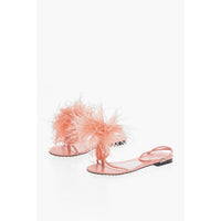 Bottega Veneta Feather Dot Flat Sandals