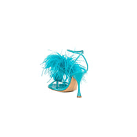 Bottega Veneta 100Mm Dot Feather-Detailed Sandals