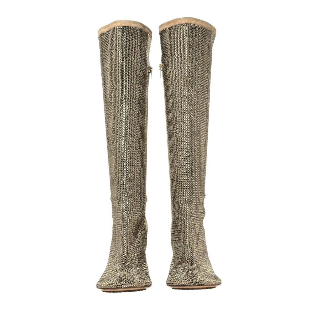 Bottega Veneta Crystal-Embellished Boots