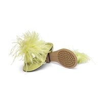 Bottega Veneta Feather-Embellished Sandals