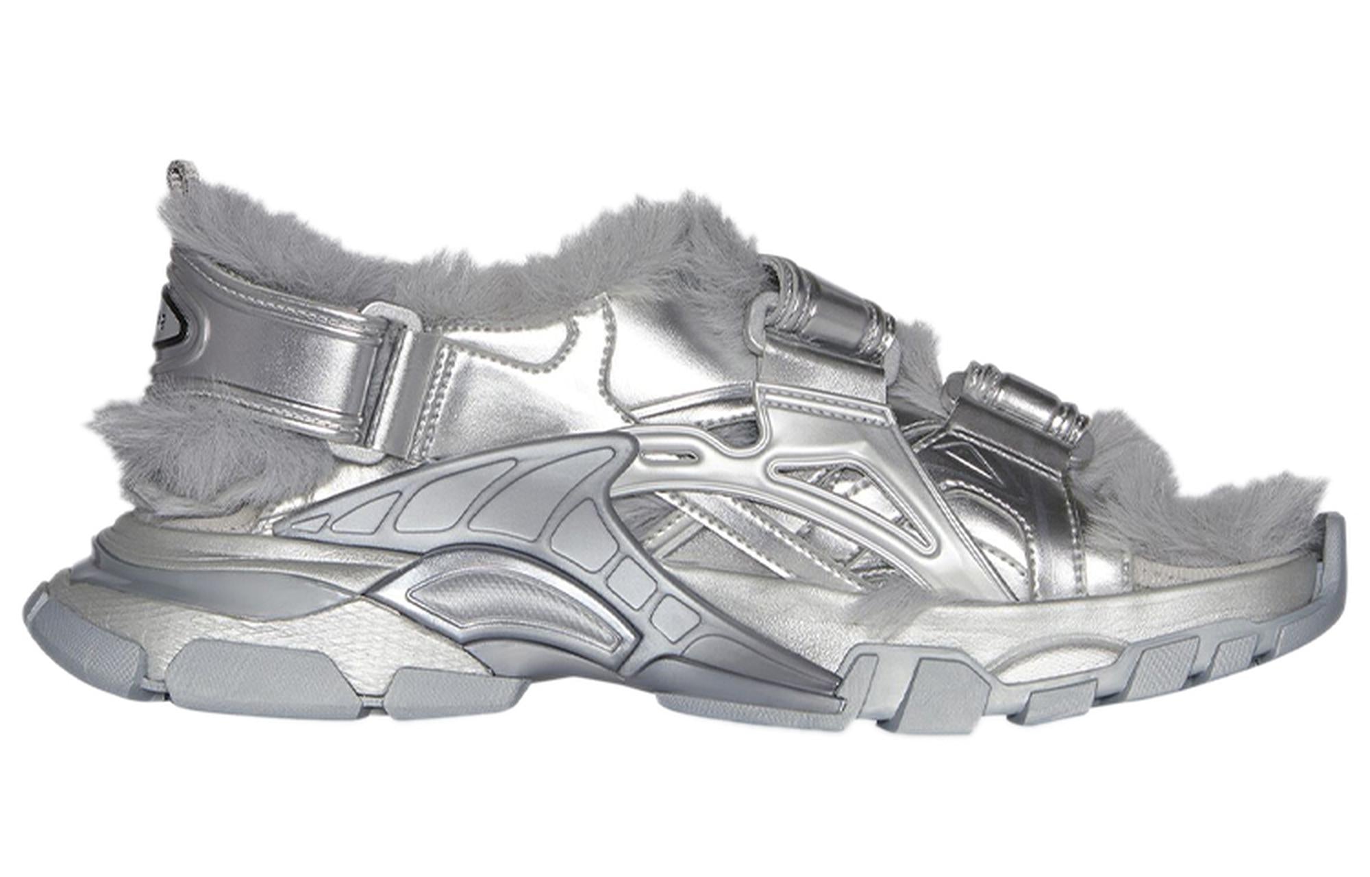 Balenciaga Track Flat Sandals