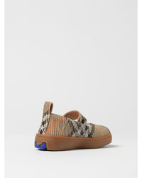 Burberry Tessa Knit Mary Jane Shoes Kids Beige