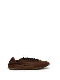 PRADA Prada Men Collapse Sneakers In Re-Nylon And Suede